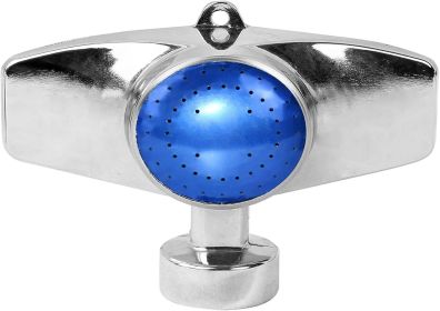 360 Degree Metal Spot Sprinkler,Small Sprinkler Garden for Small Areas Lawn Sprinklers for Yard Circle Pattern with Gentle Water Flow Garden Wate (Color: Blue 1)